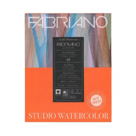 BLOCCO WATERCOLOR FABRIANO 22,9X30,5 200