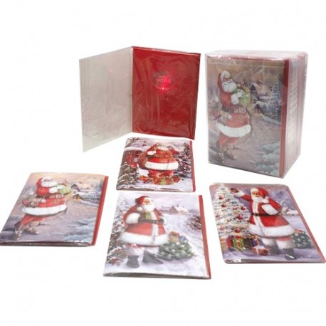 BIGLIETTO NATALIZIO MUSICALE C/BUSTA 19,