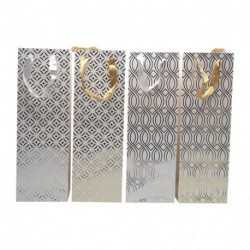 BORSA CARTA BOTTIGLIA H. 36X12X10CM.DIS.