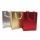 BORSA CARTA H.32X26X10CM. COLORI METALLI