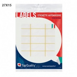 BUSTE ETICHETTE BIANCHE TQ 27X15 COD.19