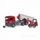 BRUDER MAN TGS CAMION CONTAINER RIBALTAB