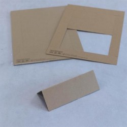 SEGNAPOSTO RETTANGOLARE AVANA A5 5F.