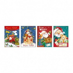 CHIUDIPACCO BABBO NATALE C/FILO