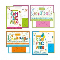 BIGLIETTO PORTASOLDI  COMPLEANNO  -
