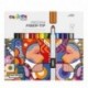 PENNARELLI  PLUS PRISMA FIBER-TIP 12PZ.