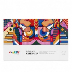 PENNARELLI  PLUS PRISMA FIBER-TIP 30PZ.