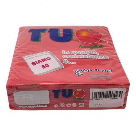 TOVAGLIOLI 33X33 2V ROSSI  - 00700700RO