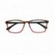 OCCHIALI DOUBLE TARTARUGA ROSSO+3,00  -