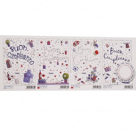 BIGLIETTIO ASS DOPPIA ROTELLA MASCHILE