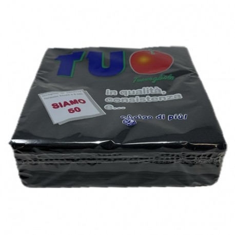 TOVAGLIOLI 33X33 2V NERO - 00700700NE