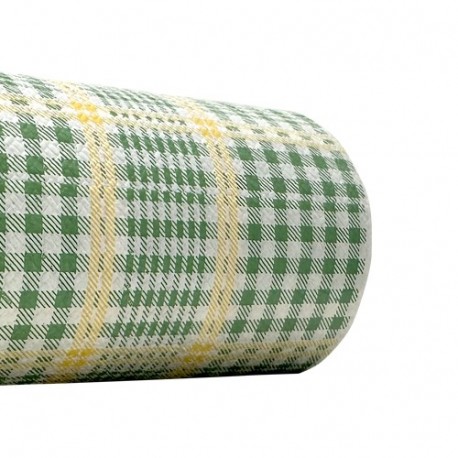 ROTOLO TOVAGLIA SCOZZESE VERDE MT50 -