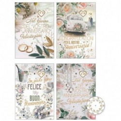 BIGLIETTO ANNIVERSARIO DOPPIA ROT