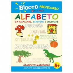 BLOCCO ABECEDARIO ALFABETO 5+ NEW 2023