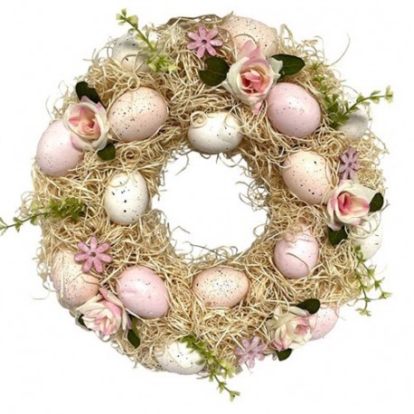 CORONA CON UOVA DIA23CM  - DS 26616B