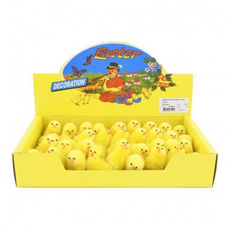 PULCINI 4,2CM /36PZ GIALLI  - DS 26261