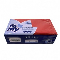 TOVAGLIOLI 25X25 2V ROSSO 80PZ -