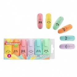 MINI EVIDENZIATORI COLOR X YOU CONF.6PZ