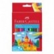PENNARELLI FABER-C. SUPERLAVABILI 24PZ