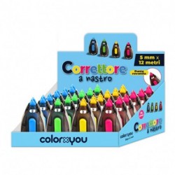 CORRETTORE A NASTRO 5MMX12M COLOR X YOU