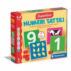 CLEM BABY MONTESSORI NUMERI TATTILI  -