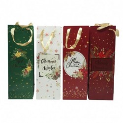 BORSA CARTA BOTTIGLIA H.36X12X10CM.  -