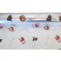 FOGLI TRASP CON STAMPA NATALE 100X130