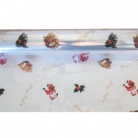 FOGLI TRASP CON STAMPA NATALE 100X130