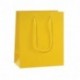 SHOPPER IN CARTA 35X32+25CM GIALLO -