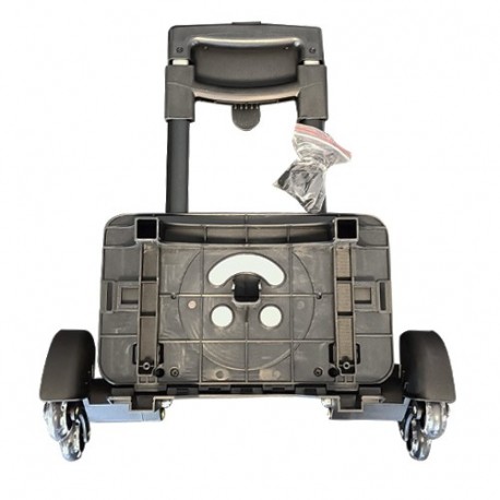 CARRELLINO TROLLEY 3 RUOTETQ NERO