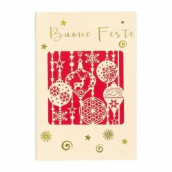 BIGLIETTO LASER 11,5X17 CM  - 81418