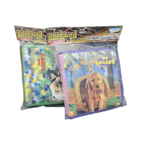 PORTA CD ANIMALS 24 POSTI - 4096