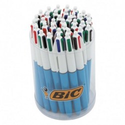 BARATTO 36 PENNE BIC 4COLORI COLOURSMED