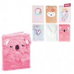 DIARIO PELUCHE A5 80F. ASS - 32NIK227