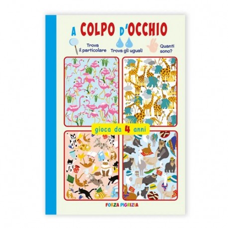 A COLPO D'OCCHIO GIOCA DA 4 ANNI NEW 24