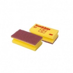 SPUGNA ACCOPIATA SCOTCHBRITE 57 GIALLA