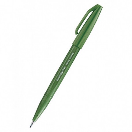 PENNARELLO BRUSH SING PEN PENTEL VERDE