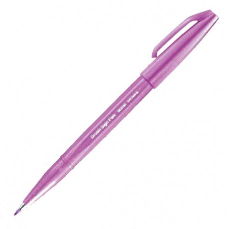 PENNARELLO BRUSH SING PEN PENTEL ROSA