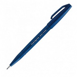 PENNARELLO BRUSH SING PEN PENTEL BLU