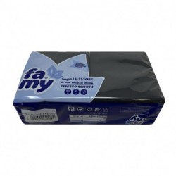 TOVAGLIOLI 25X25 2V NERO 80PZ -