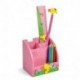 PORTAPENNE IN LEGNO DECORATO - 60621