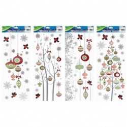 VETROFANIA NATALE VERT.COLOR  - 81344
