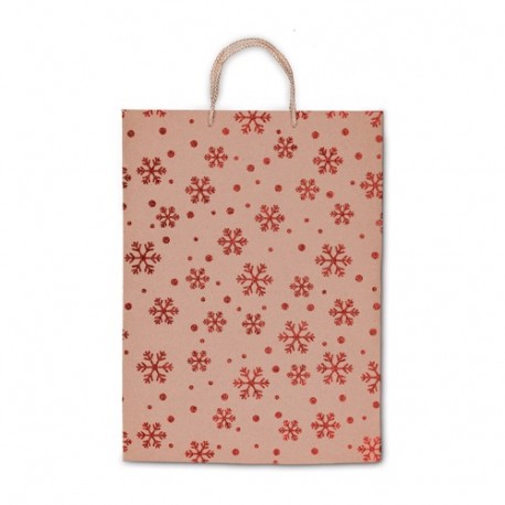 SHOPPER 30X40X12  NATALE  GLITTERATE
