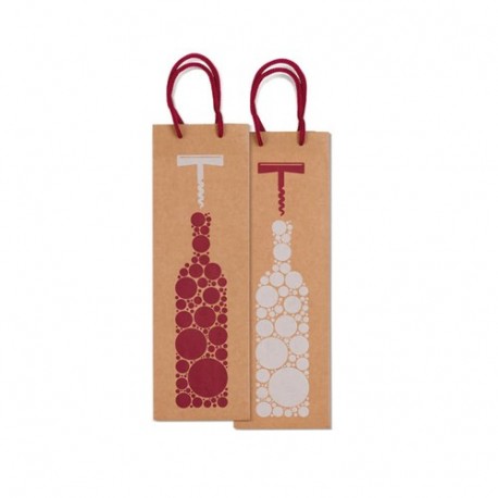 SHOPPER BOTTIGLIA CALICE12X37X9CM - 178F