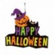 DECORAZIONE HAPPY HALLOWEEN IN FELTRO D'