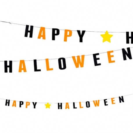 FESTONE HAPPY HALLOWEEN IN FELTRO H.CM.5 FESTONE HAPPY HALLOWEEN IN FELTRO H.CM.5