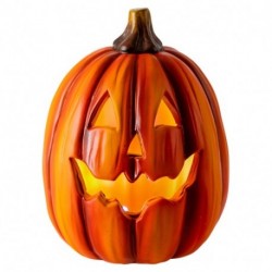 ZUCCA IN CERAMICA CON LUCI LED H.CM.17X1