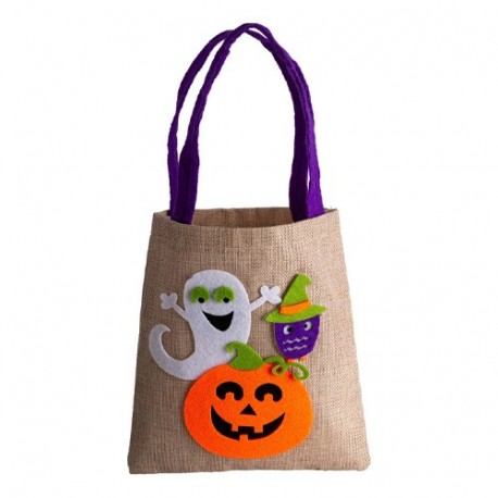 BORSINA HALLOWEEN IN JUTA CON FANTASMA H