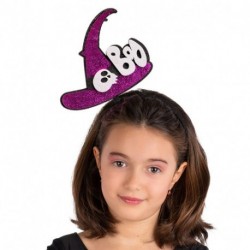 CERCHIETTO CON CAPPELLO STREGA GLITTER