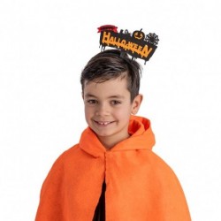 CERCHIETTO HAPPY HALLOWEEN ARANCIONE IN